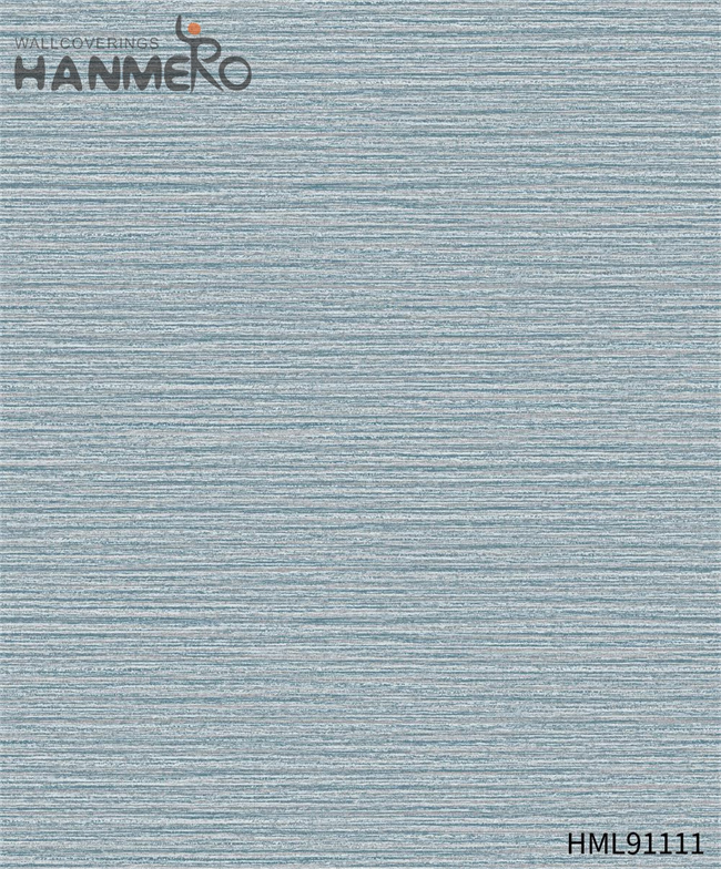 HANMERO wallpaper patterns for kitchen Durable Solid Color Embossing Modern Restaurants 0.53*10M PVC