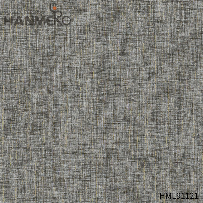 HANMERO design for wallpaper for wall Durable Solid Color Embossing Modern Restaurants 0.53*10M PVC