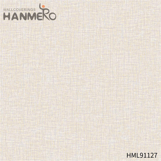 HANMERO wallpaper interior walls Durable Solid Color Embossing Modern Restaurants 0.53*10M PVC