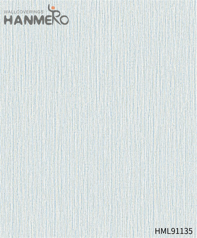 HANMERO where buy wallpaper Durable Solid Color Embossing Modern Restaurants 0.53*10M PVC