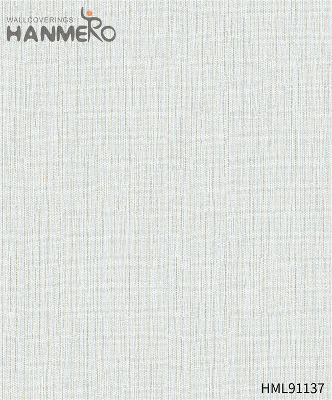 HANMERO wallpaper online buy Durable Solid Color Embossing Modern Restaurants 0.53*10M PVC