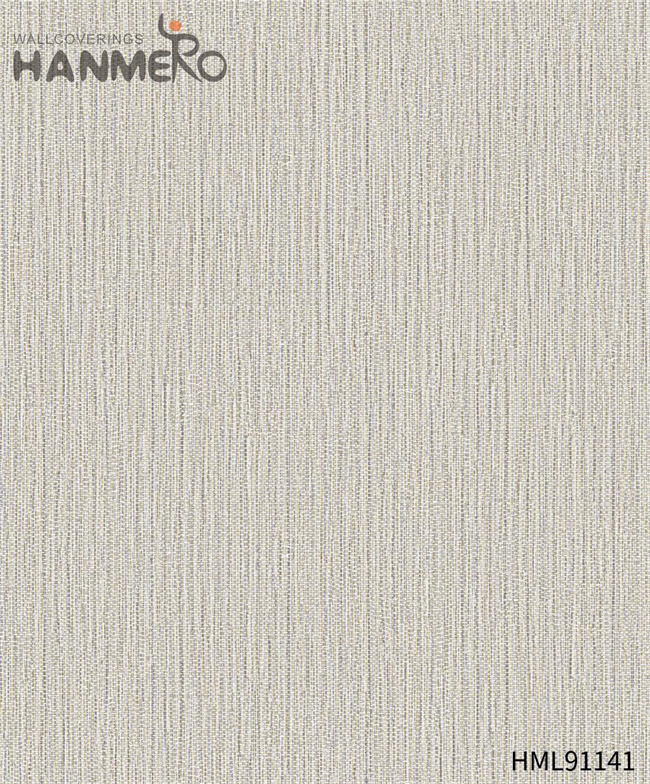 HANMERO online shopping for wallpapers Durable Solid Color Embossing Modern Restaurants 0.53*10M PVC