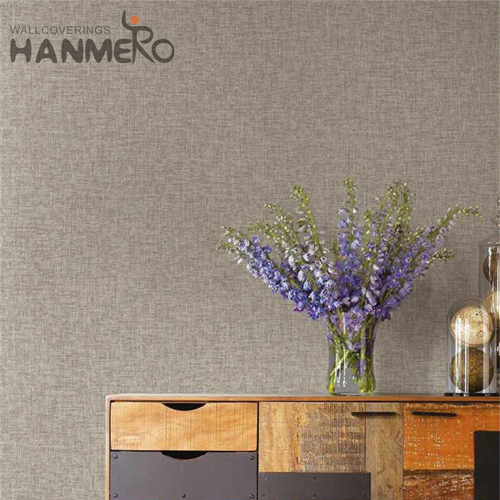 HANMERO wallpaper retailers Specialized Solid Color Embossing Modern Photo studio 0.53*10M PVC