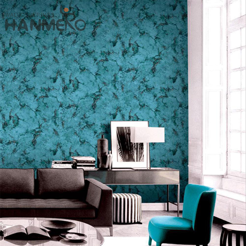 HANMERO PVC Cheap Landscape Embossing designer home wallpaper Kids Room 1.06*15.6M Modern