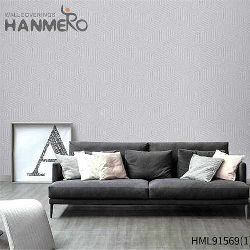 HANMERO PVC Decoration 1.06*15.6M Embossing Modern Church Landscape damask wallpaper for sale