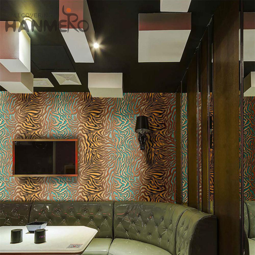 HANMERO PVC New Style Geometric Embossing Modern wallpaper on wall 0.53*9.2M TV Background
