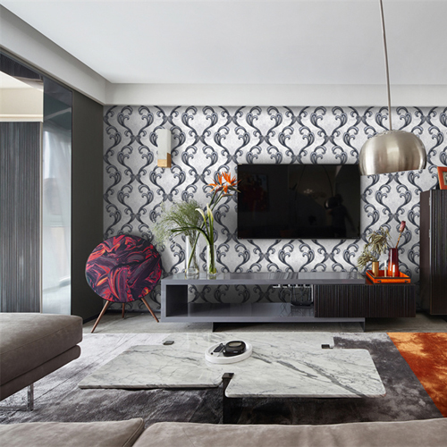 HANMERO PVC Exported Flowers wallpaper design for bedroom Pastoral Home Wall 0.53*9.2M Deep Embossed