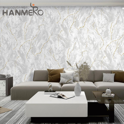 HANMERO PVC Strippable 1.06*15.6M Deep Embossed European Cinemas Flowers popular wallpapers for home