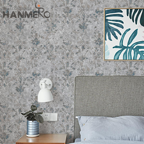 HANMERO 0.53*10M Standard Geometric Embossing Modern Sofa background PVC wallpaper wall covering