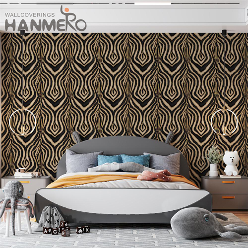 HANMERO PVC Standard 0.53*10M Embossing Modern Sofa background Geometric wallpapers room walls