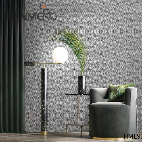 HANMERO bedroom wallpaper designs High Quality Landscape Embossing Modern Study Room 0.53*10M PVC