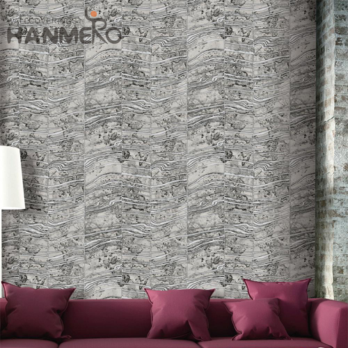HANMERO image wallpaper Luxury Geometric Embossing Classic Home 0.53*10M PVC