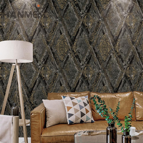 HANMERO PVC imperial wallpaper Landscape Embossing European Home Wall 0.53*10M Newest