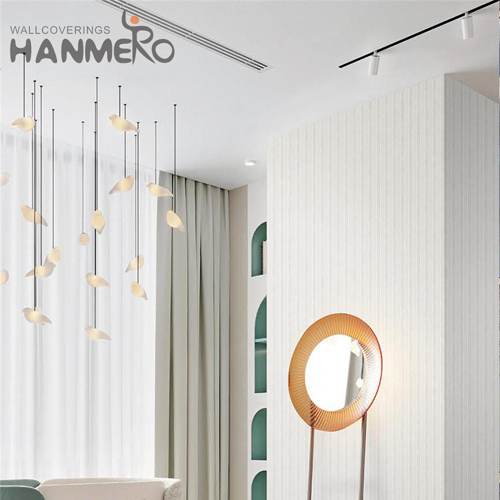 HANMERO 0.53*10M Specialized Landscape Embossing Modern Restaurants PVC wallpaper for home wall price