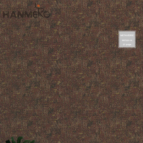 HANMERO Non-woven Nature Sense Geometric wallpaper to buy online Modern Study Room 0.53*10M Embossing