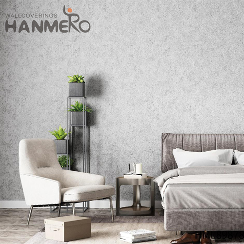 HANMERO PVC Seller Geometric Embossing Modern Bed Room 0.53*10M unique wallpaper
