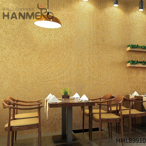 HANMERO PVC Seller Geometric Embossing wallpaper price Bed Room 0.53*10M Modern