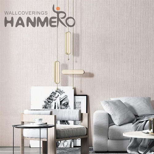 HANMERO PVC Seller Geometric Embossing Modern wallpaper for room 0.53*10M Bed Room