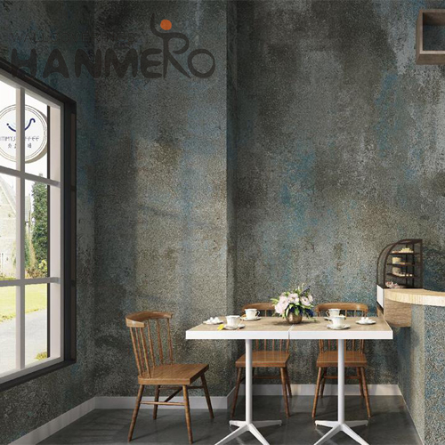 HANMERO PVC 0.53*10M Geometric Embossing Modern Bed Room Seller wallpaper of home