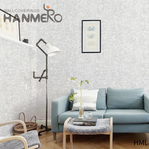 HANMERO PVC Bed Room Geometric Embossing Modern Seller 0.53*10M buy wallpaper for walls