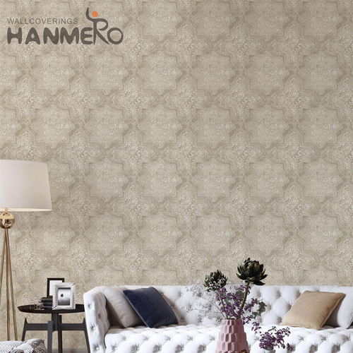 HANMERO Non-woven wallpaper retail stores Flowers Embossing European Kids Room 0.53*10M Affordable