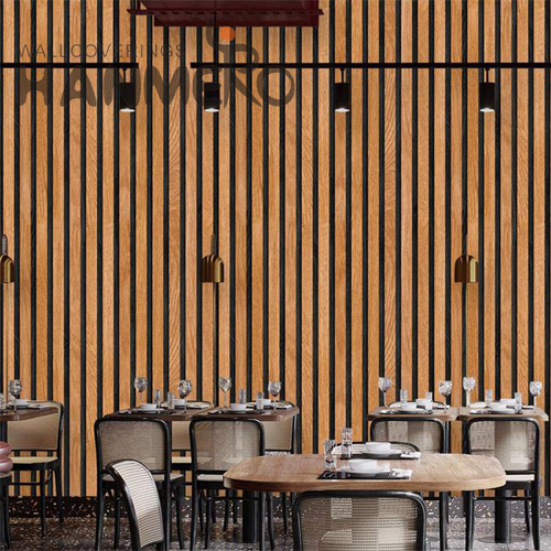 HANMERO bedroom wallpapers Strippable Geometric Embossing Modern Restaurants 0.53*9.5M PVC