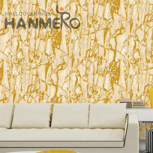 HANMERO PVC Modern Geometric Embossing Strippable Restaurants 0.53*9.5M wallpaper for your bedroom
