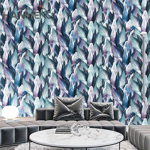 HANMERO PVC Newest Geometric Embossing European Study Room wallpaper sale 0.53M