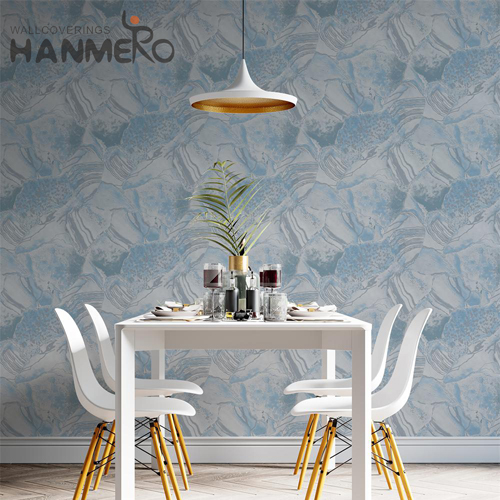 HANMERO 0.53*10M Imaginative Landscape Embossing Pastoral Bed Room PVC interior wallpapers for home