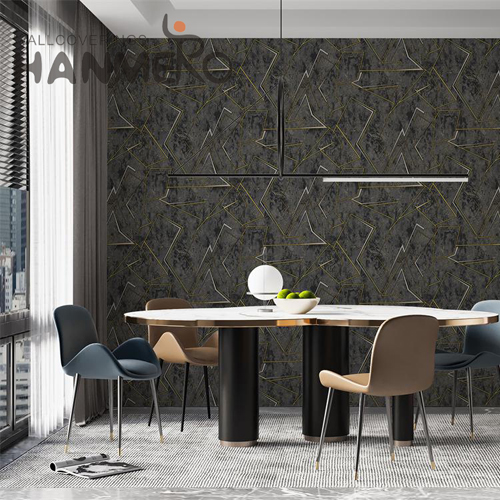 HANMERO PVC Seller wallpaper on wall of house Embossing Modern Kitchen 0.53*10M Geometric