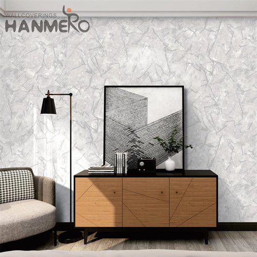 HANMERO 0.53*10M Best Selling Flowers Embossing European Hallways PVC wallpaper walls room