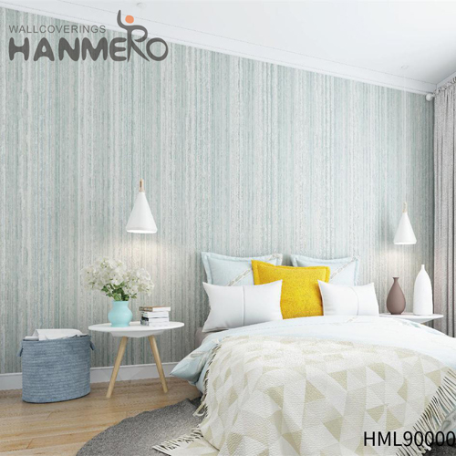HANMERO Non-woven Affordable wallpaper for bedroom walls Embossing Modern House 0.53*10M Geometric