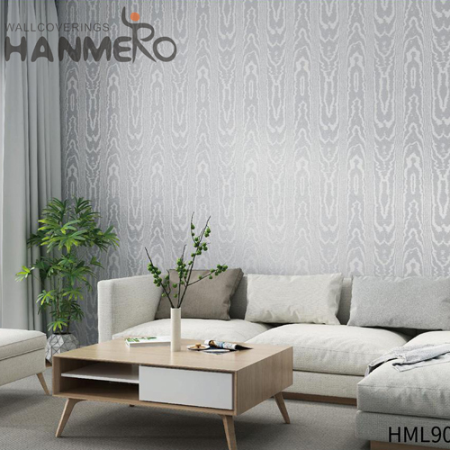 HANMERO Non-woven Affordable Geometric Embossing Modern wallpaper manufacturers 0.53*10M House