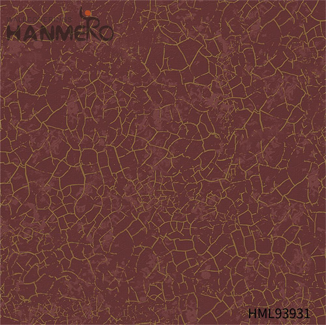 HANMERO Geometric Cheap PVC Embossing Modern Restaurants 1.06*15.6M wallpaper decorating