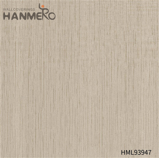 HANMERO Cheap PVC Modern Restaurants 1.06*15.6M wallpapers for rooms designs Geometric Embossing