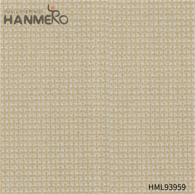 HANMERO house of wallpaper Cheap Geometric Embossing Modern Restaurants 1.06*15.6M PVC