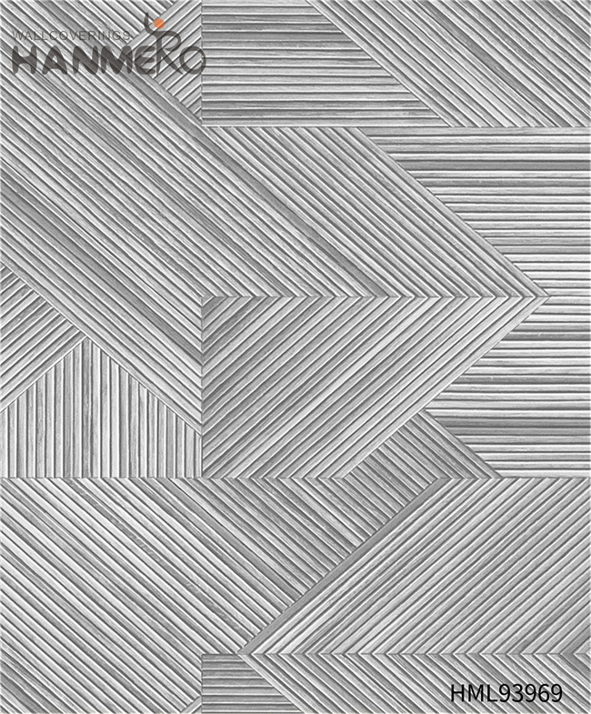 HANMERO wallpaper for my room Cheap Geometric Embossing Modern Restaurants 1.06*15.6M PVC