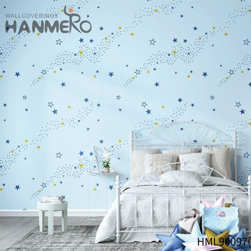 HANMERO Non-woven wallcovering Geometric Embossing Modern Kitchen 0.53*10M Factory Sell Directly