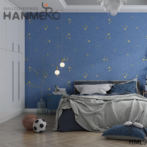 HANMERO Non-woven Factory Sell Directly wallpaper for bedrooms Embossing Modern Kitchen 0.53*10M Geometric