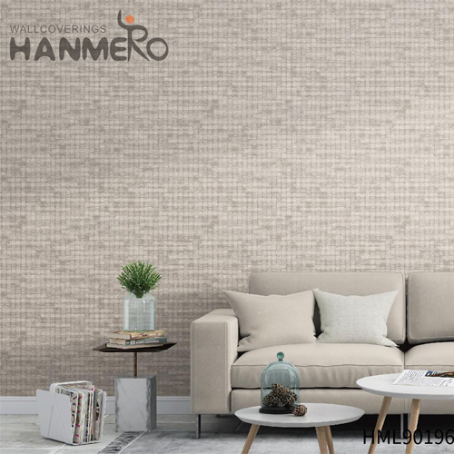 HANMERO Factory Sell Directly Non-woven 0.53*10M room design with wallpaper Modern Kitchen Geometric Embossing