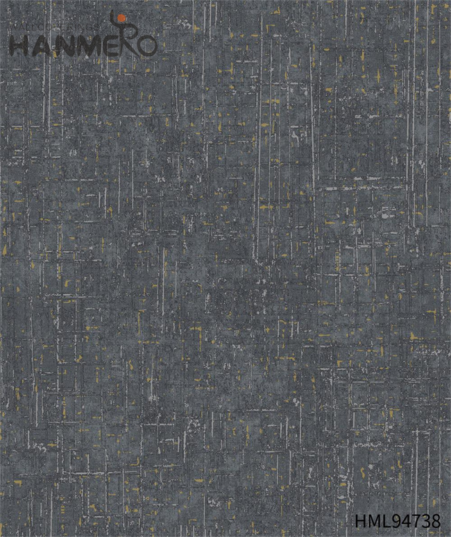 HANMERO Affordable PVC Landscape Embossing 0.53*10M wallpaper design home Modern Living Room
