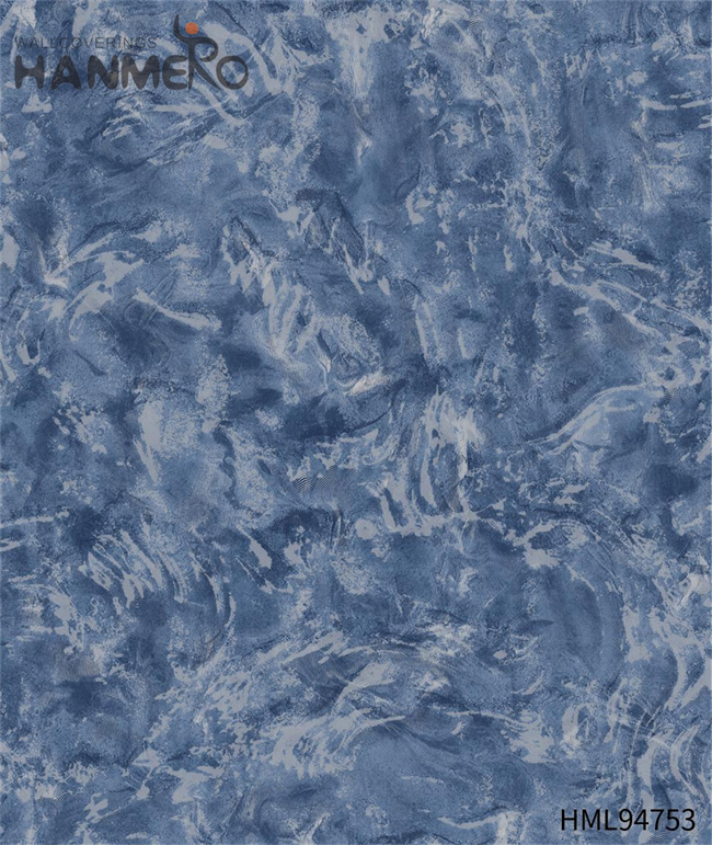 HANMERO Affordable Landscape PVC Embossing Modern Living Room 0.53*10M flock wallpaper