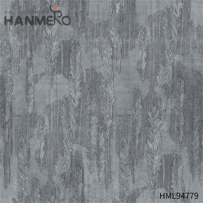 HANMERO design of wallpaper for wall Affordable Landscape Embossing Modern Living Room 0.53*10M PVC