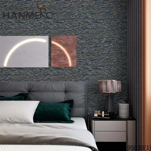 HANMERO 1.06*15.6M Removable Landscape Embossing Pastoral Exhibition PVC home wall wallpaper