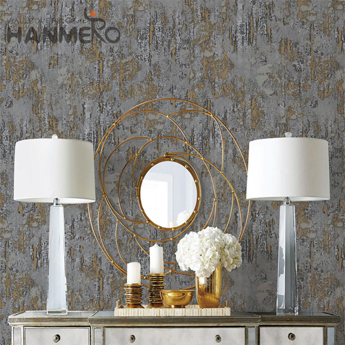 HANMERO PVC Removable 1.06*15.6M Embossing Pastoral Exhibition Landscape best wallpaper home decor