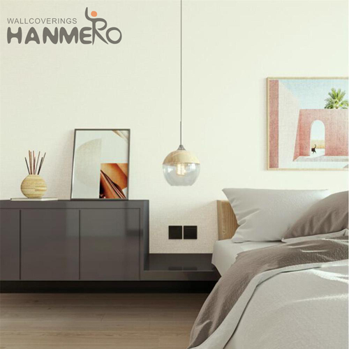 HANMERO Saloon Fancy Solid Color Embossing Modern PVC 0.53*10M wallpaper purchase online