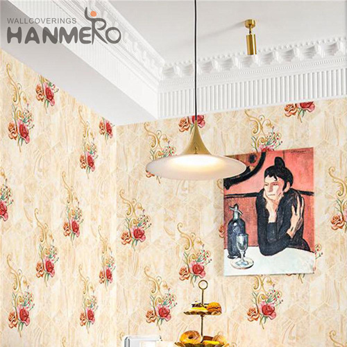 HANMERO PVC design wallpaper Geometric Embossing Modern Photo studio 0.53*9.2M 3D