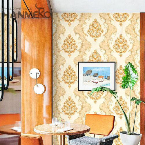 HANMERO PVC 3D Photo studio Embossing Modern Geometric 0.53*9.2M designs for wallpaper