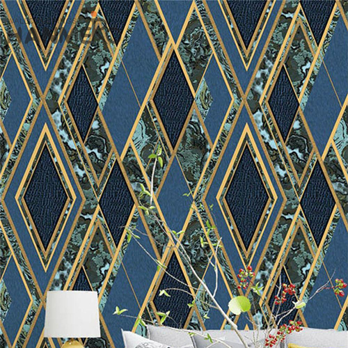 HANMERO PVC Affordable Geometric Embossing Modern Theatres 0.53*10M bedroom wallpaper designs