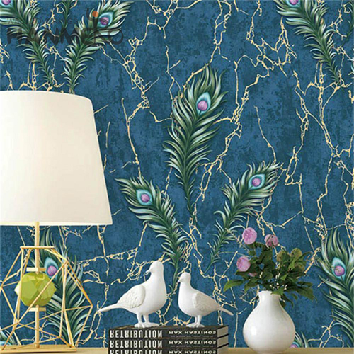 HANMERO PVC Affordable Geometric Embossing Modern wallpaper room decor 0.53*10M Theatres